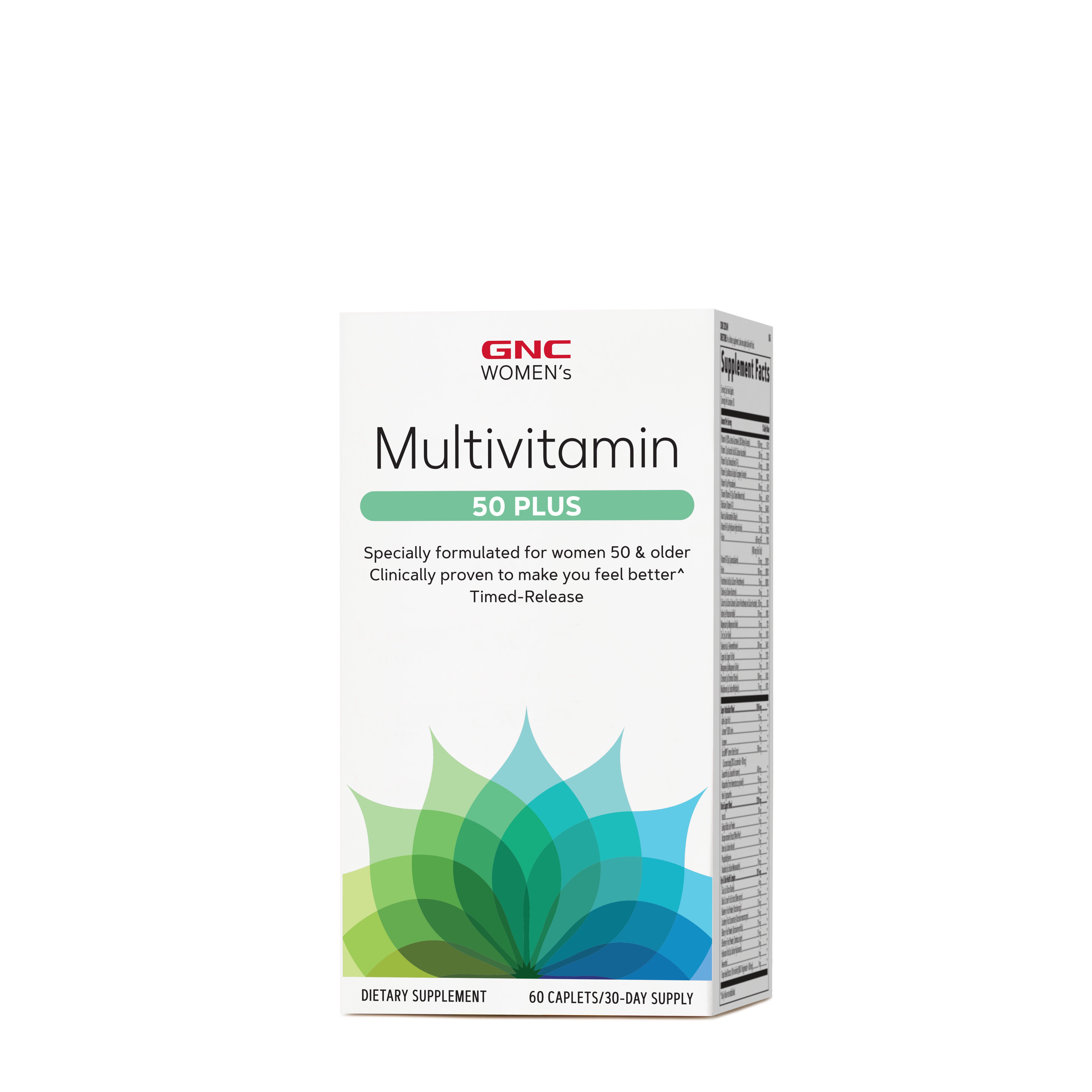 Multivitamin 50 Plus 60 Caplets (30 Servings) GNC